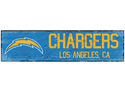 Los Angeles Chargers Team Name Sign