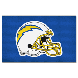 Los Angeles Chargers Ulti-Mat Rug - 5ft. x 8ft., Helmet Logo