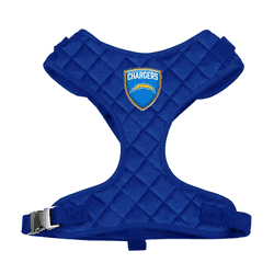 Los Angeles Chargers Velvet Pet Harness - XL