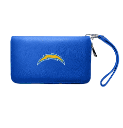 Los Angeles Chargers Zip Organizer Wallet Pebble