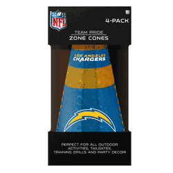 Los Angeles Chargers Zone Cones 4 Pack