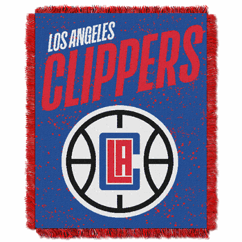 NBA Los Angeles Clippers Headliner Jacquard Throw