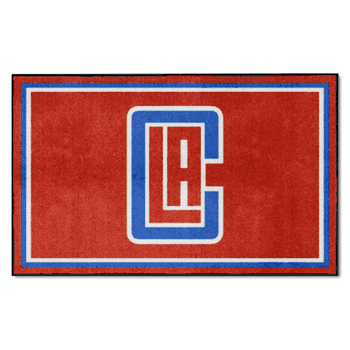 Los Angeles Clippers 4ft. x 6ft. Plush Area Rug