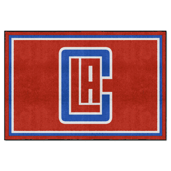 Los Angeles Clippers 5ft. x 8 ft. Plush Area Rug