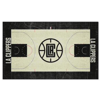 Los Angeles Clippers 6 ft. x 10 ft. Plush Area Rug