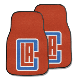 Los Angeles Clippers Front Carpet Car Mat Set - 2 Pieces