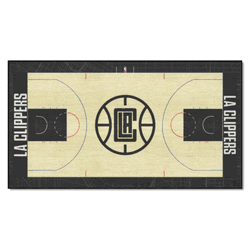 Los Angeles Clippers Large Court Runner Rug - 30in. x 54in.