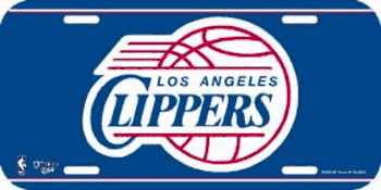 Los Angeles Clippers License Plate