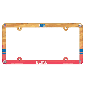 Los Angeles Clippers License Plate Frame - Full Color