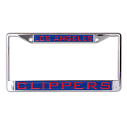 Los Angeles Clippers License Plate Frame - Inlaid