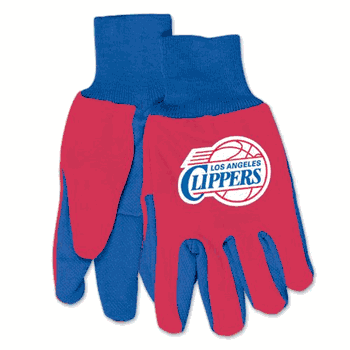 Los Angeles Clippers Two Tone Gloves - Adult