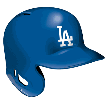 Los Angeles Dodgers 12in Authentic Helmet Sign