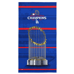 Los Angeles Dodgers 2024 MLB World Series Champs Beach Towel 30X60 Inches