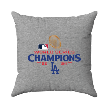Los Angeles Dodgers 2024 MLB World Series Champs Sweatshirt Throw Pillow 16X16 Inches