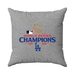 Los Angeles Dodgers 2024 MLB World Series Champs Sweatshirt Throw Pillow 16X16 Inches