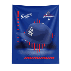 Los Angeles Dodgers 2024 MLB World Series Champs Wall Hanging 50X60 Inches