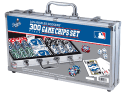 Los Angeles Dodgers 300pc Poker Set