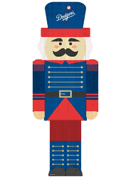 Los Angeles Dodgers 31" Nutcracker Leaner
