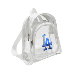 Los Angeles Dodgers 3D Logo Clear Mini Backpack