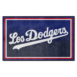 Los Angeles Dodgers 4ft. x 6ft. Plush Area Rug