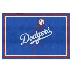 Los Angeles Dodgers 5ft. x 8 ft. Plush Area Rug