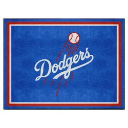 Los Angeles Dodgers 8ft. x 10 ft. Plush Area Rug