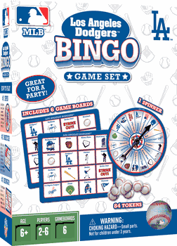 Los Angeles Dodgers Bingo Game