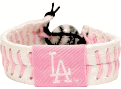 Los Angeles Dodgers Bracelet Baseball Pink CO