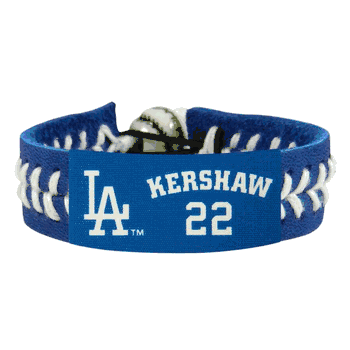 Los Angeles Dodgers Bracelet Team Color Baseball Clayton Kershaw CO
