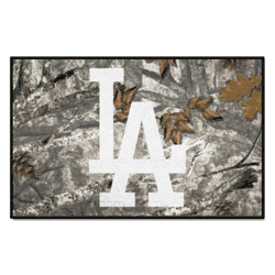 Los Angeles Dodgers Camo Starter Mat Accent Rug - 19in. x 30in.