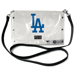 Los Angeles Dodgers Clear Envelope Purse STRAP