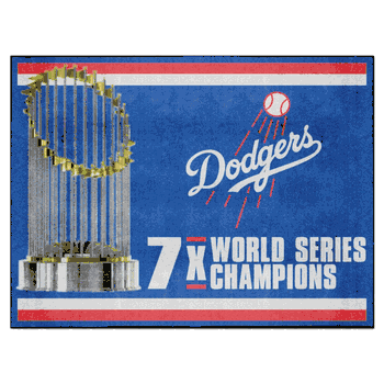 Los Angeles Dodgers Dynasty 8ft. x 10 ft. Plush Area Rug