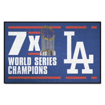 Los Angeles Dodgers Dynasty Starter Mat Accent Rug - 19in. x 30in.
