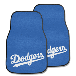 Los Angeles Dodgers Front Carpet Car Mat Set - 2 Pieces