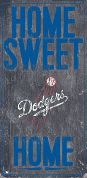 Los Angeles Dodgers Home Home Sweet Home Sign