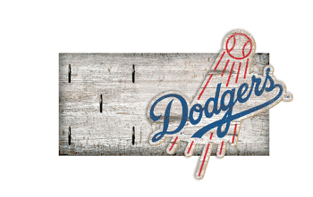Los Angeles Dodgers Key Holder 6x12