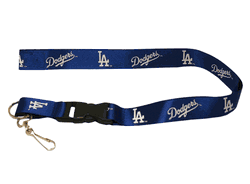 Los Angeles Dodgers Lanyard - Breakaway with Key Ring