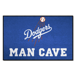 Los Angeles Dodgers Man Cave Starter Mat Accent Rug - 19in. x 30in.
