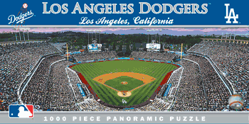 Los Angeles Dodgers MLB 1000pc Panoramic Puzzle