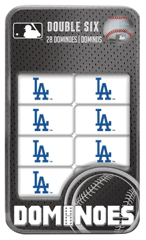 Los Angeles Dodgers MLB Dominoes
