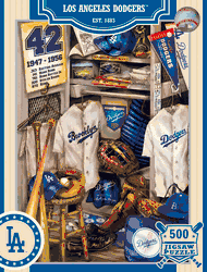 Los Angeles Dodgers MLB Locker Room 500pc Puzzle