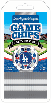 Los Angeles Dodgers MLB Poker Chips 20pc