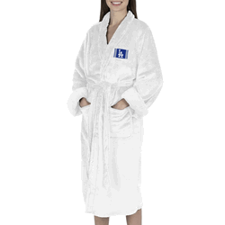 Los Angeles Dodgers MLB Tag Silk Touch Robe Small/Medium