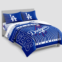 Los Angeles Dodgers Momentum Bed In A Bag Full