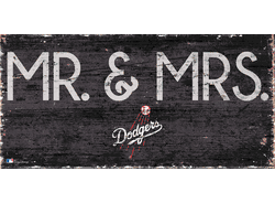 Los Angeles Dodgers Mr. & Mrs. Sign