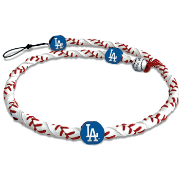 Los Angeles Dodgers Necklace Classic Frozen Rope Baseball CO