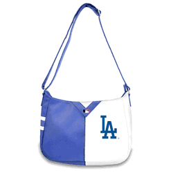 Los Angeles Dodgers Pebble Split Hobo Shoulder Bag