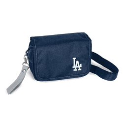 Los Angeles Dodgers Ribbon Waist Pack Purse Gray