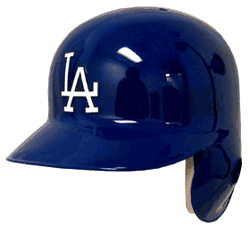 Los Angeles Dodgers Right Handed Official Batting Helmet Regular