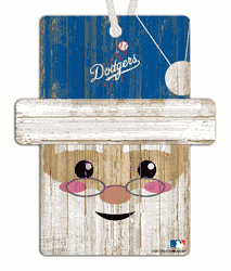 Los Angeles Dodgers Santa Ornament